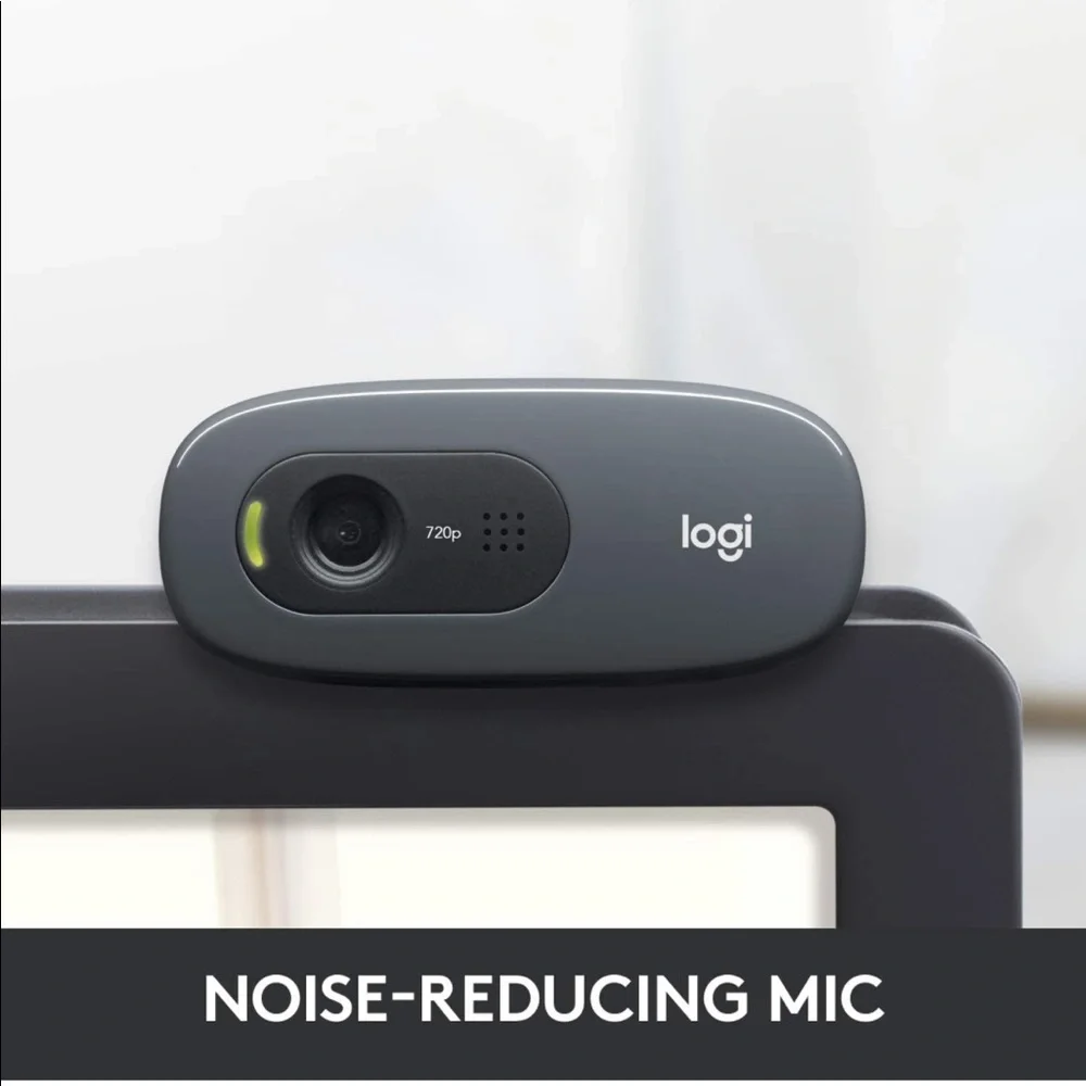 ✨Logitech C270 HD Webcam-HD 720p Widescreen HD Video Calling HD Light Correction